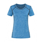 Damska koszulka Sports-T Reflect Recycled - blue heather