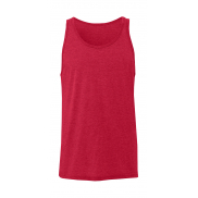 Koszulka Unisex Jersey Tank - red triblend