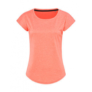 Damska koszulka Sports-T Move Recycled - coral heather