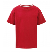 Dziecięcy T-shirt Signature Tagless - red
