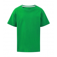 Dziecięcy T-shirt Signature Tagless - kelly green