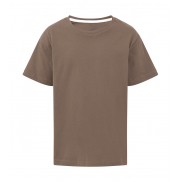 Dziecięcy T-shirt Signature Tagless - deep taupe