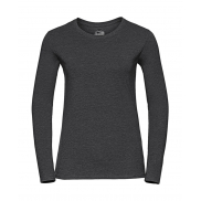 Damski podkoszulek HD z długim rękawem - grey marl