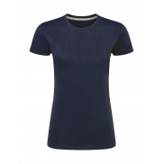 Damski T-shirt Signature Tagless Tee - denim