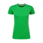 Damski T-shirt Signature Tagless Tee - kelly green