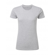 Damski T-shirt Signature Tagless Tee - light oxford