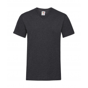 T-Shirt Valueweight V-Neck - dark heather grey