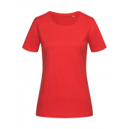 Koszulka damska LUX - scarlet red
