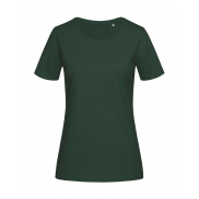 Koszulka damska LUX - bottle green