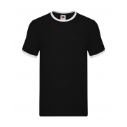 Podkoszulek Ringer - black/white