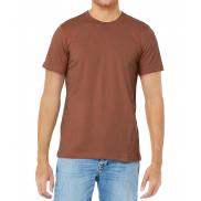 T-Shirt z krótkim rękawem Unisex - terracotta