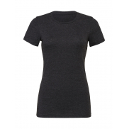 Women's Slim Fit Tee - dark grey heather