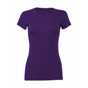 Women's Slim Fit Tee - team purple