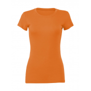 Women's Slim Fit Tee - orange