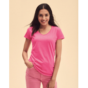 Damski T-Shirt Iconic 150 V Neck - white