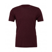 T-Shirt Triblend Unisex - maroon triblend