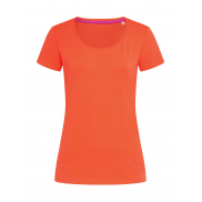 Damska koszulka Stretch-T - salmon