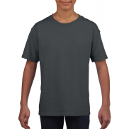 Dziecięcy T-shirt Softstyle - charcoal