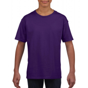 Dziecięcy T-shirt Softstyle - purple