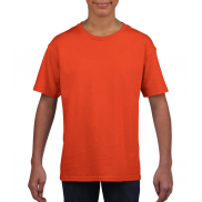 Dziecięcy T-shirt Softstyle - orange