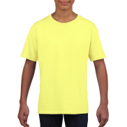 Dziecięcy T-shirt Softstyle - cornsilk