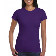Damski T-shirt Softstyle - purple