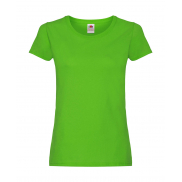 Damski T-shirt Original - lime green