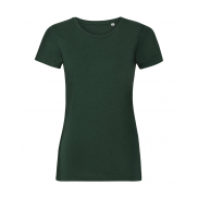 Damski T-Shirt Pure Organic - bottle green