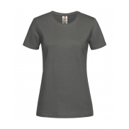Classic-T Organic Fitted Women - real grey