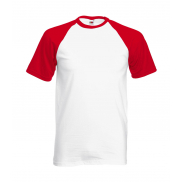 Podkoszulek Baseball - white/red