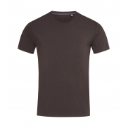 Stretch-T for men - dark chocolate