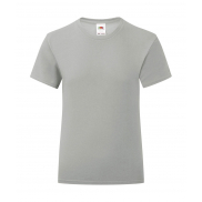 T-shirt Iconic 150 dla dziewczynki - zinc