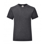 T-shirt Iconic 150 dla dziewczynki - dark heather grey