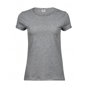 Damski T-Shirt Roll-Up - heather grey