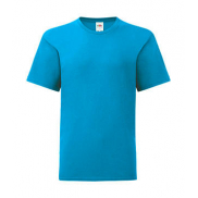 Dziecięcy T-shirt Iconic 150 - azure blue