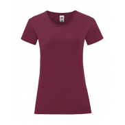 Damski T-shirt Iconic 150 - burgundy