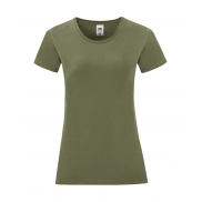 Damski T-shirt Iconic 150 - classic olive