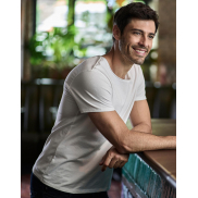 T-shirt Raw Edge - white