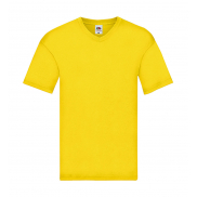 Original V-Neck T - yellow