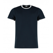 Koszulka Fashion Fit Ringer - navy/white