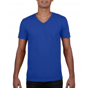Męski V-Neck Softstyle - royal