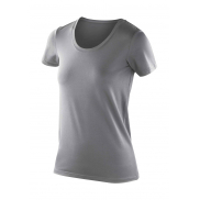 Damska koszulka Impact Softex® - cloudy grey