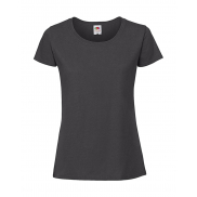 Ladies' Iconic 195 Ringspun Premium T - light graphite