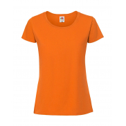 Ladies' Iconic 195 Ringspun Premium T - orange