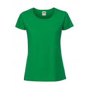 Ladies' Iconic 195 Ringspun Premium T - kelly green