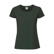 Ladies' Iconic 195 Ringspun Premium T - bottle green