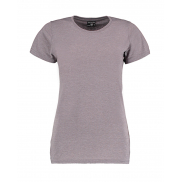Damski T-shirt Superwash® 60º Fashion Fit - light grey marl