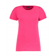 Damski T-shirt Superwash® 60º Fashion Fit - pink marl