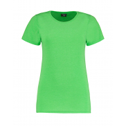 Damski T-shirt Superwash® 60º Fashion Fit - lime marl