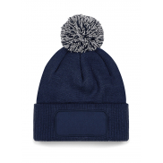 Czapka z naszywką Snowstar - french navy/light grey